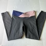 Fabletics  7/8 Winn II crossover Leggings in heather gray Small Photo 1