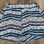 Karlie Floral Neon Shorts colorful boho casual elastic boho floral summer Photo 0