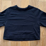 Adidas  Black Crewneck with Logo Tag Photo 0