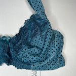 New curve muse unlined blue lace bra 34D Size undefined Photo 2