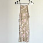 BP NWT by Nordstrom Sleeveless Knit Dress in Beige Anna Floral - Size: Large Photo 7