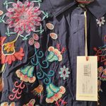 Johnny Was Alesa heavily embroidered Tiered Silk Tunic NWT RARE Photo 7