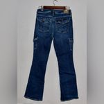 American Eagle  Outfitters Cargo Kick Boot Jeans sz 4 Photo 1