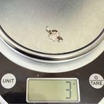 925 Sterling Silver Smoky Quartz Marquis Grape Vine Leaf Small Pendant 3g. Photo 3