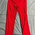 Zyia  red slash leggings Photo 0