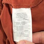 Madewell popover Cropped Terracotta Blouse wide Puff Gathered 3/4 sleeve Size XS Photo 5