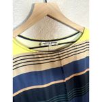 Apiece Apart  Striped Knee Length 3/4th Sleeve Dress Size 4 Photo 3