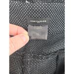Ann Taylor  Curvy Black White Polka Dot Ankle Pants Women's Size 16 Photo 3