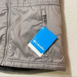 Columbia  Grey Water Resistant Full Zip Hooded Vest Womens Xs Gorpcore Hiking Photo 2