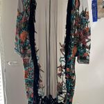 Shyanne NWT  Embroidered Fringe Duster Photo 0