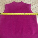 Rachel Zoe NWT Faux Fur Sweater Vest Womens Sleeveless Classic Mock Neck Size Small. Photo 2