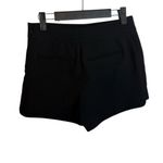 J.Crew  Black Drapey Side Zip Shorts Photo 1
