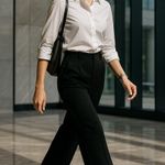 Franco Sarto Vintage Red Leather Block Heel Pumps Square Toe Retro Shoes 7.5M Photo 0