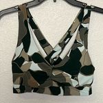 Aerie Real Me Ruched Camo Bra Size Medium Photo 0