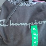 Champion Black  Hoodie French Terry Sweatshirt Size XL Photo 3