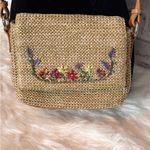 Cherokee  Tan Crossbody Bag with Floral Embroidery‎ Photo 2