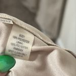 Julia Jordan  black lace on beige sequined elegant cocktail dress woman size 8 Photo 7