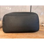 Coach Town Bucket Bag Black Pebbled Leather 9122 Gold Hardware Photo 14