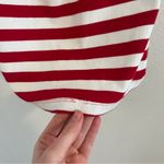 Banana Republic off the shoulder Red and White Striped Top Photo 4