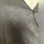 Likely  Gwendolyn Ruched Black Metallic Shimmer Mini Dress Photo 12