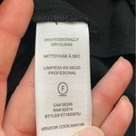 7 For All Mankind  Black Sheer Lace Ruffled Blouse with Bell Sleeves Photo 2