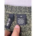 Ultra Flirt  Women's Cable Knit Sweater Green Olive Size Medium‎ Photo 2