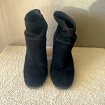 Lucky Brand Jicole Womens Suede Slip On Ankle Boots Photo 3