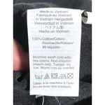 Madewell Black Rigid Denim A Line Jean Skirt 27 Cut Out Raw Hem Grunge Goth Y2K Photo 7