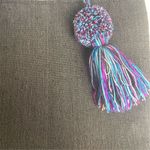 Ruggine Women's Multicolor Woven Fringe Tote Bag Boho Photo 3