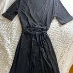 Apt. 9 Black Wrap Dress Photo 0