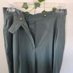 Limited America Green Wool Trouser Pants Size 8 Photo 6