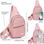 Contemporary Multiple Compartment Sling Bag Handbag Crossbody Ivory Audio Port White Photo 5