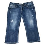 Vigoss  Collection Low Rise Distressed Capri 7 Photo 0
