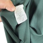 Loft NWT Plus Women’s Eyelet Open Back Keyhole Blouse Dark Green Size 18 Photo 7