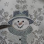 Vintage 90s Grandma/ Grunge White Snowman "ugly" Christmas sweatshirt, Womens M‎ Size M Photo 3