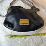 Marc by Marc Jacobs  Two Toned Pebbled Hobo Shoulder Bag with Crossbody Strap Photo 6