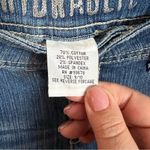 Hydraulic Thick Stitch Denim Shorts Photo 6