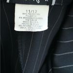Vintage Y2K Breakin’ Loose Black Pinstripe Single Breasted Blazer Size M Photo 7