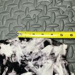 Vera Wang Simply Vera XL Black White Tie Dye Short Sleeve T-Shirt Top Photo 3