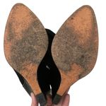 IRO  Black Darlon Heeled wedge Boots with Suede and Leather Contrast Photo 4