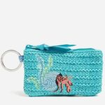 Vera Bradley Straw Zip ID Case - Antilles Treasure #70 Photo 0
