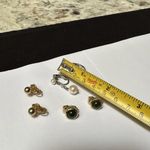 Lot Of 3 Clip On Non Pierced Earrings 2 Signed Avon Photo 5