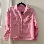 ZARA pink button down long sleeve Photo 1