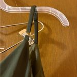 Revelry Inez Chiffon Dress in Deep Olive Green Size 16 Photo 9