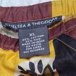 NWT Chelsea & Theodore Blue Red Midi A Photo 8