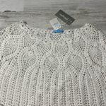 J. McLaughlin  Shellona Crocheted Sweater Size Large NWT Photo 5