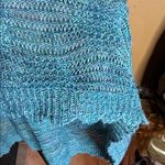 Covington Catherine’s Blue Teal Open Front Knit Tunic Cardigan Size 2X Photo 4