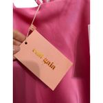 Cult Gaia  Karosi Ostrich-Feather Satin Mini Dress size Large $518‎ NEW Photo 3