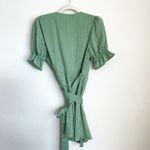 HOUSE OF HARLOW 1960 X REVOLVE Aja Green Wrap Mini Dress Size M Photo 6