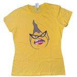 Disney Pixar’s Monsters, Inc. Roz yellow T-Shirt women’s small Halloween costume Photo 1